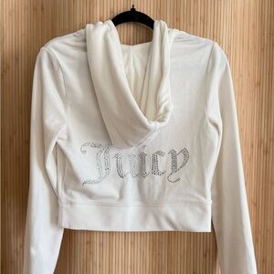 Juicy Couture OG BIG BLING VELOUR HOODIE